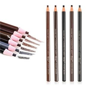 1 Pc Eyebrow Pen Waterproof Permanent Black Eye brow Pencil Makeup Tools